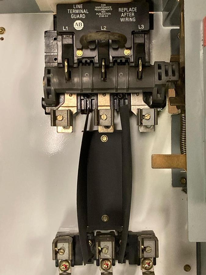 Used Allen-Bradley,2192F,MCC 20 Inch Fused Disconnect MCC Bucket 100A