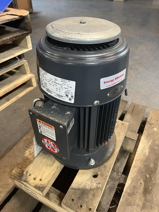 US MOTORS,NT3E2BE,VERTICAL PUMP MOTOR 3HP 3PH 1755RPM 182VP