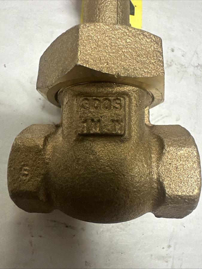 Milwaukee,300SWP 1000WOG,1/2" Brass Gate Valve Fig 1184