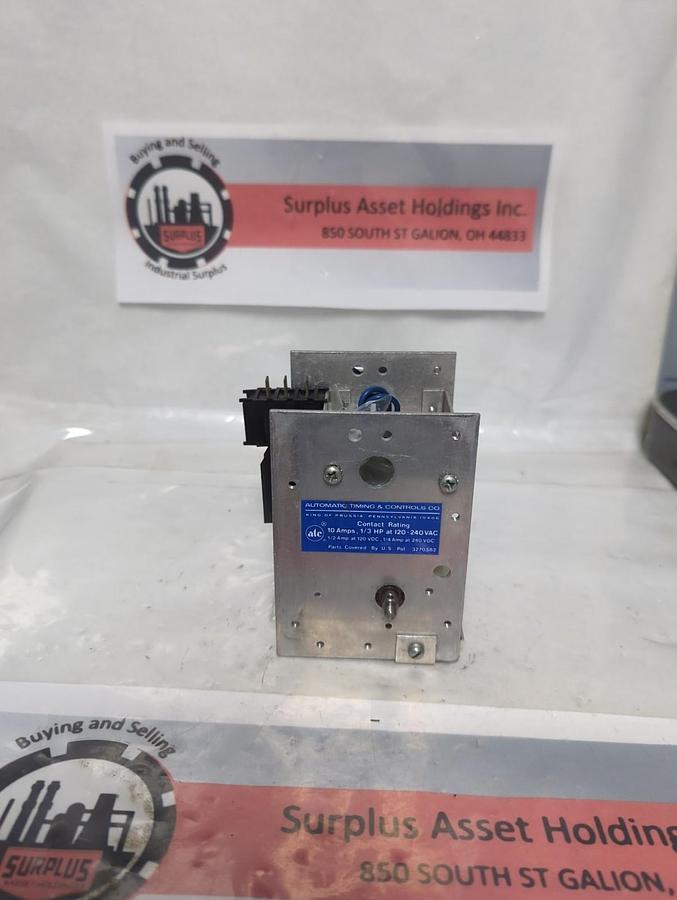 ATC,324C03E1GR1A01K,CONTROL UNIT 10 AMP 1/3HPO 120/240VAC NOS