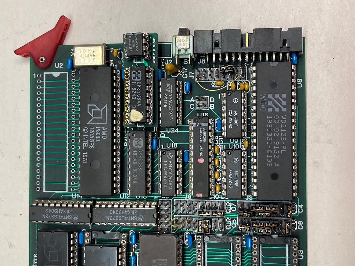 Used EMC,D-8001,CPU Card Control Board