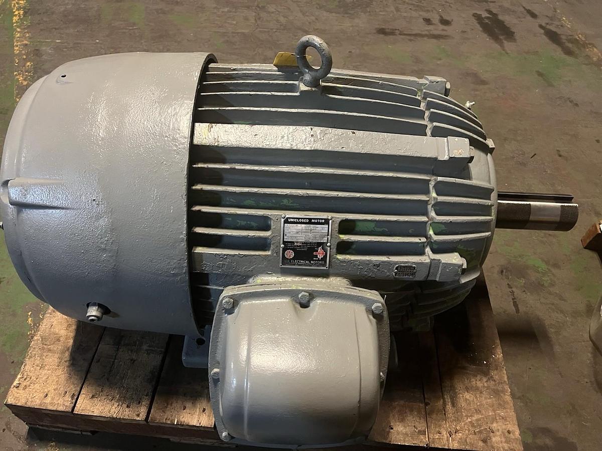 Used US MOTOR,445T,UNICLOSED MOTOR 100HP 460V 3PH 1780 RPM