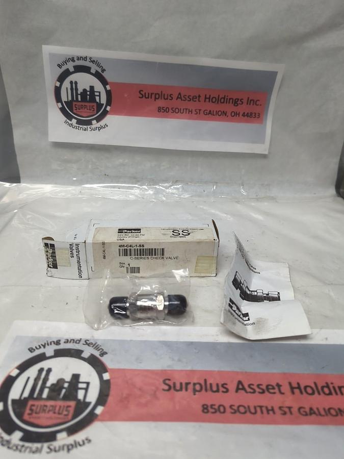 PARKER,4M-04L-1-SS,C-SERIES CHECK VALVE NOS