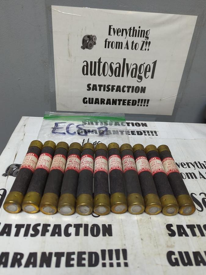 FEDERAL MOGUL ECON,ECS-2,FUSES 2 AMP LOT OF 11 NOS