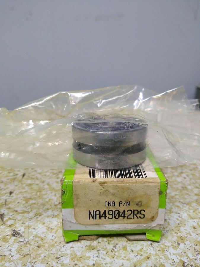 Used INA,NA49042RS,Needle Roller Bearing Double Sealed NOS