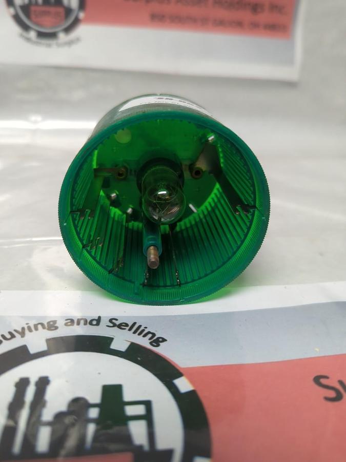 Used TELEMECANIQUE,XVA-LC3,GREEN STACK LIGHT 7W 240V WITH LAMP PRE-OWNED