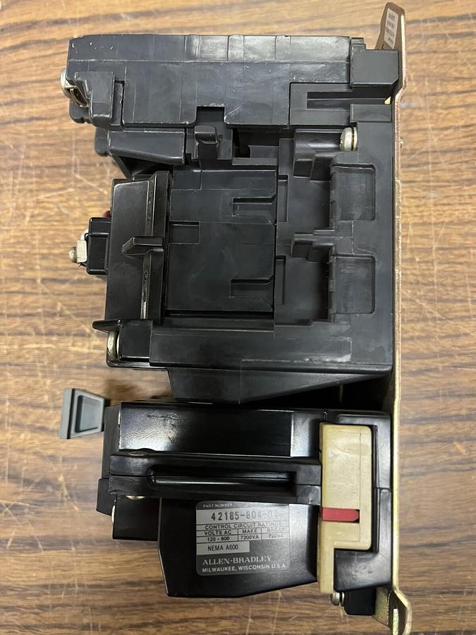 Used Allen Bradley,509-AOXD,SIZE 0 MOTOR STARTER 110/120V COIL