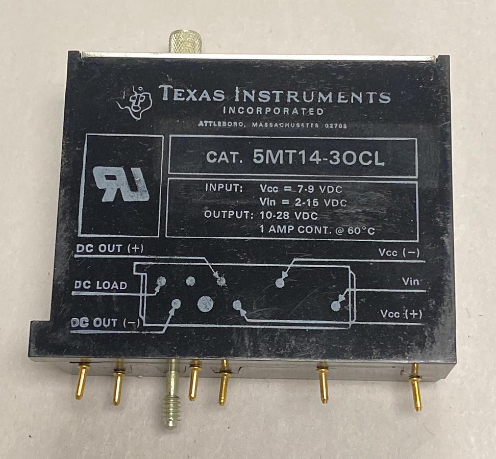 Texas Instruments,5MT14-30CL,Output Module NOS