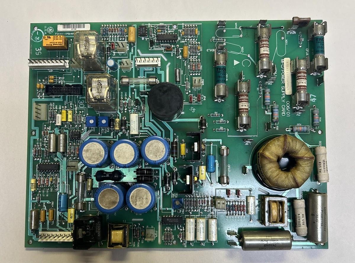 Used GENERAL ELECTRIC,F31X111PSHARG1,POWER SUPPLY BOARD