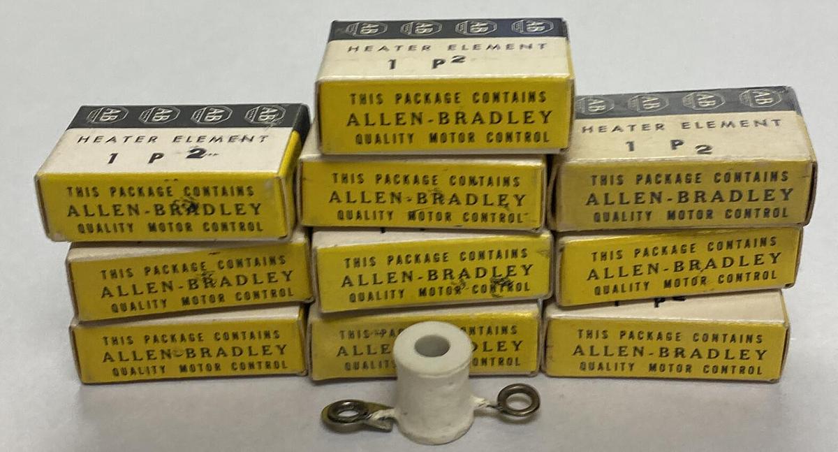 ALLEN BRADLEY,P2,HEATER ELEMENT LOT OF 10 NEW