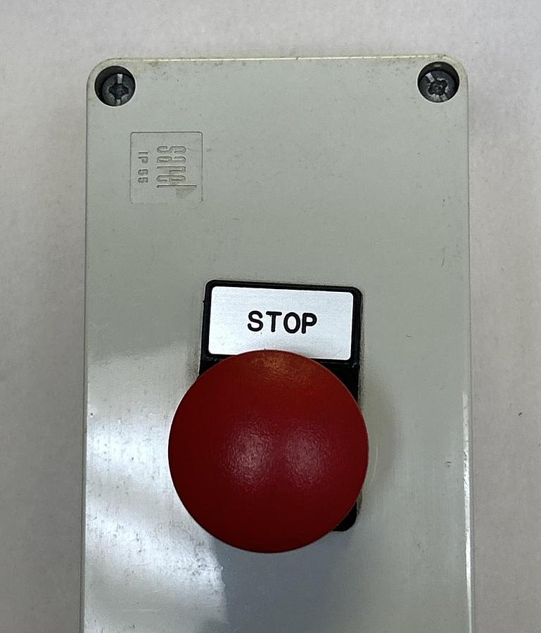 SAREL,IP55,RED PUSHBUTTON ENCLOSURE NOS