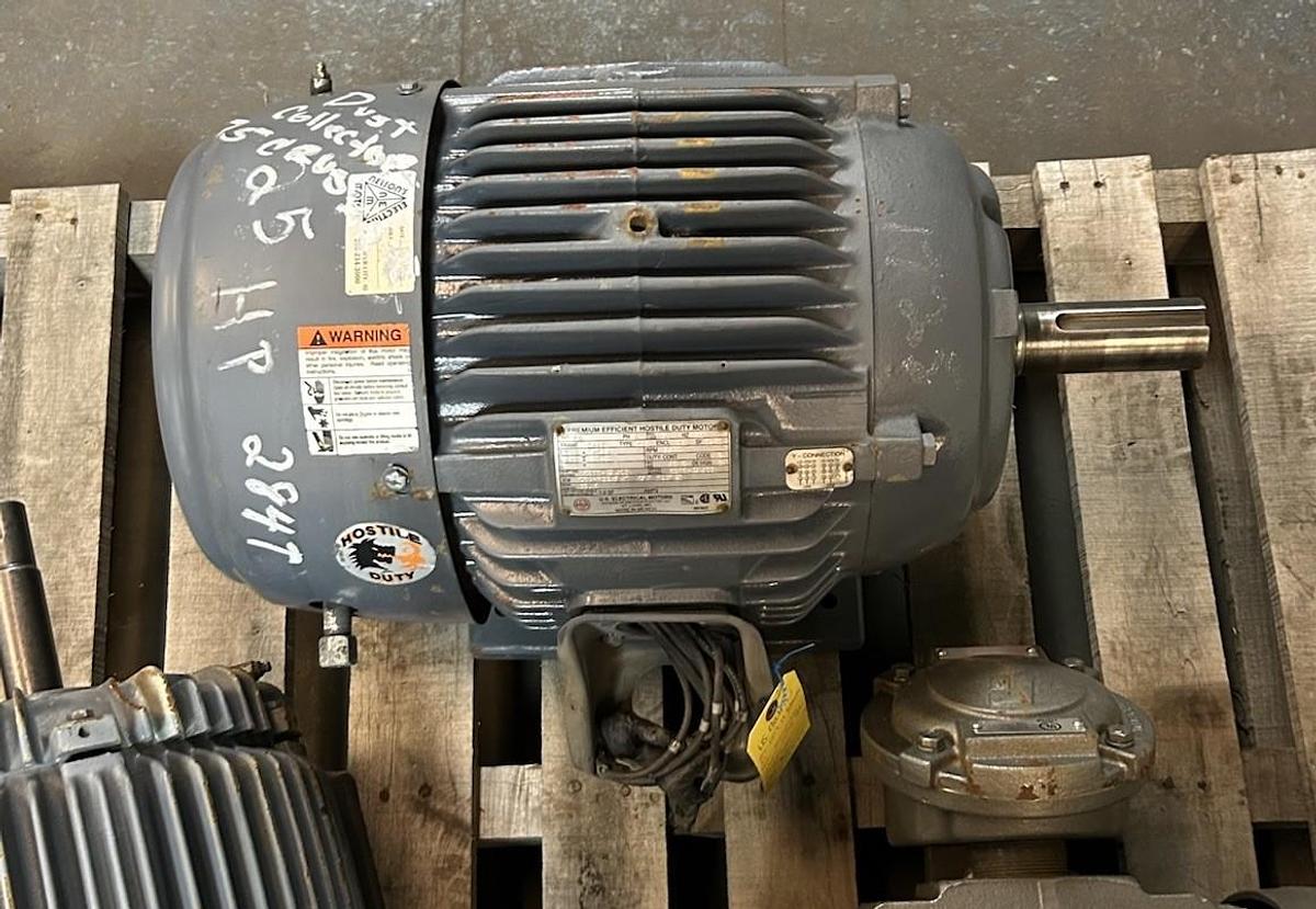 Used US MOTORS,H25P2B,MOTOR 25HP 230/460V 1775RPM 3PH 284T FRAME
