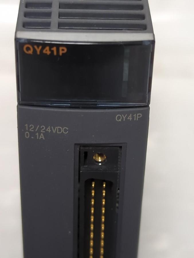 Used MITSUBISHI,QY41P,OUTPUT UNIT MODULE PRE-OWNED
