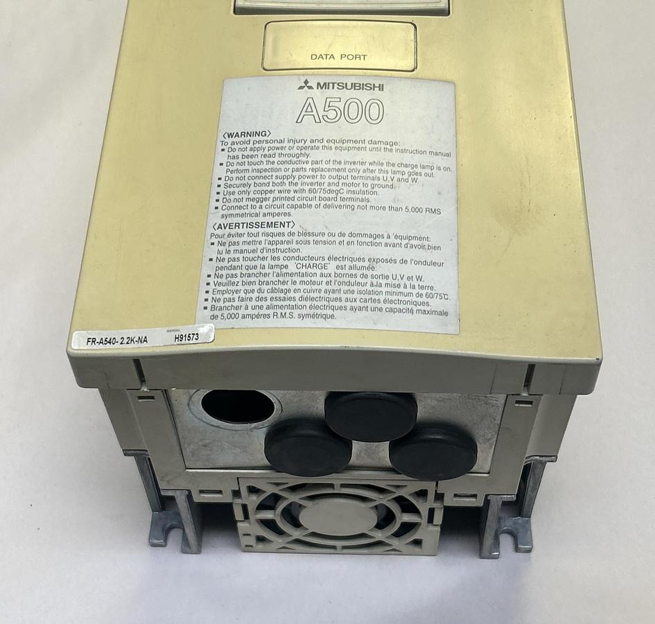 Used MITSUBISHI,FR-A540-2.2K-NA,INVERTER DRIVE