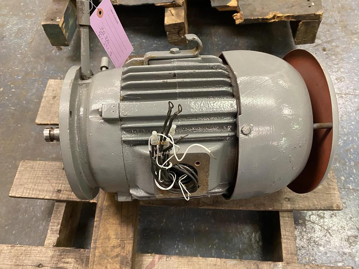 Used Siemens Allis,RCZV-MT,Induction Motor 7.5HP 1740RPM 460v 213HP