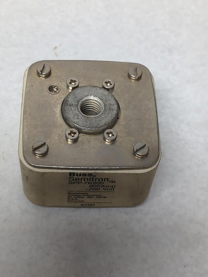 Used BUSSMANN,SPP-7K900,SEMITRON 900 AMP FUSE PRE-OWNED