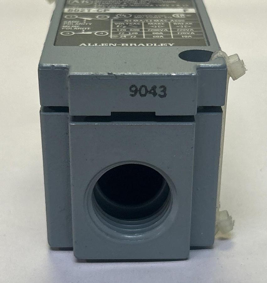 Used ALLEN BRADLEY,802T-CP,OILTIGHT LIMIT SWITCH