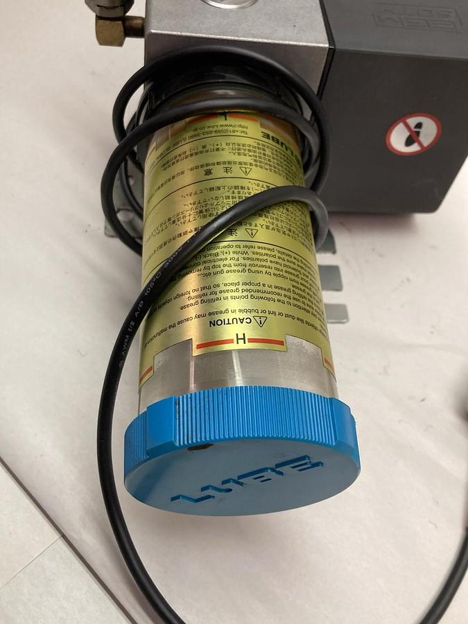 Used Lube,Model EGM-50TH-10S-3P,Oil Lubrication Pump 1.5A 10MPa 24VDC