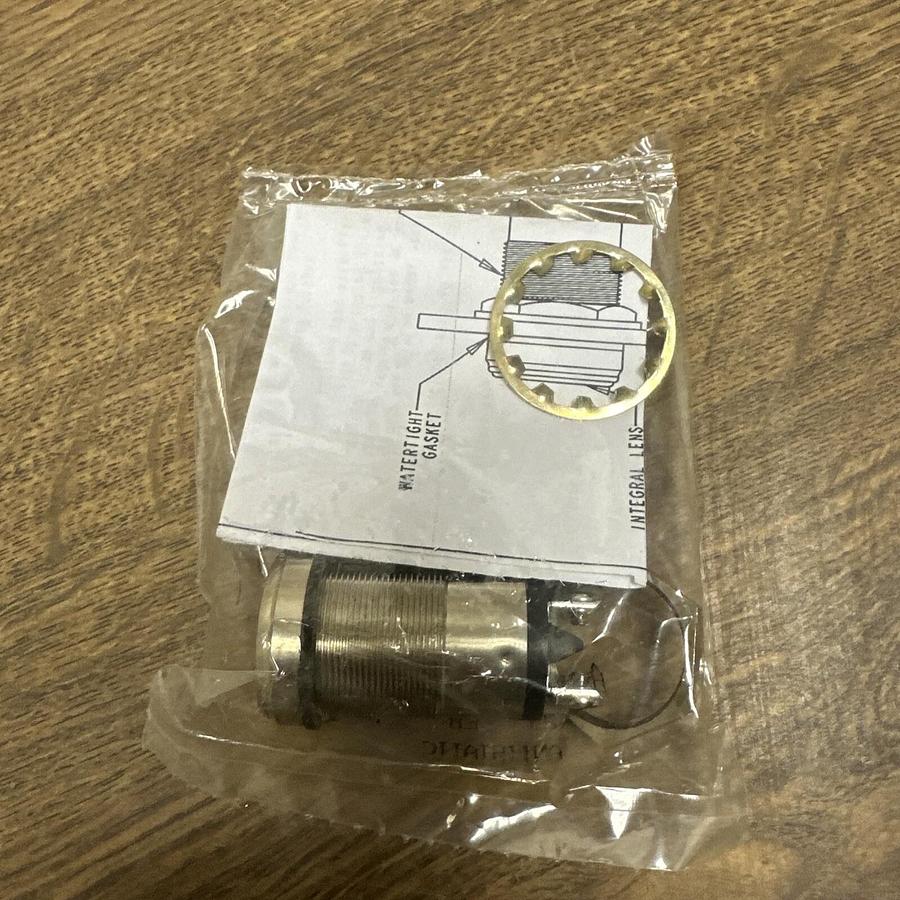 Used Dialight,556-1707-304F,Panel Mount Indicator LED Light Amber