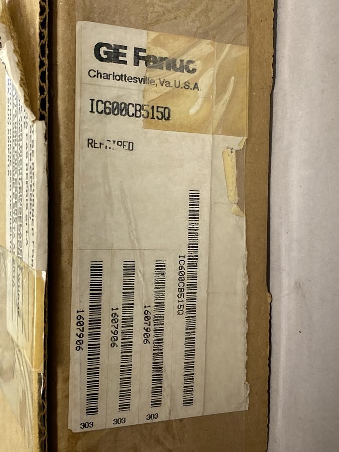 Used GE FANUC,IC600CB515,CONTROL MODULE REFURBISHED