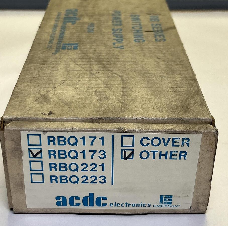 ACDC,RBQ-173,POWER SUPPLY NOS