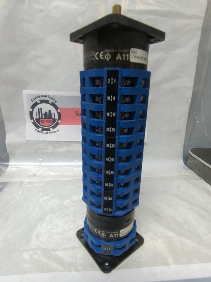 Used KRAUSE & NAIMER,A11,ROTARY SWITCH PRE-OWNED