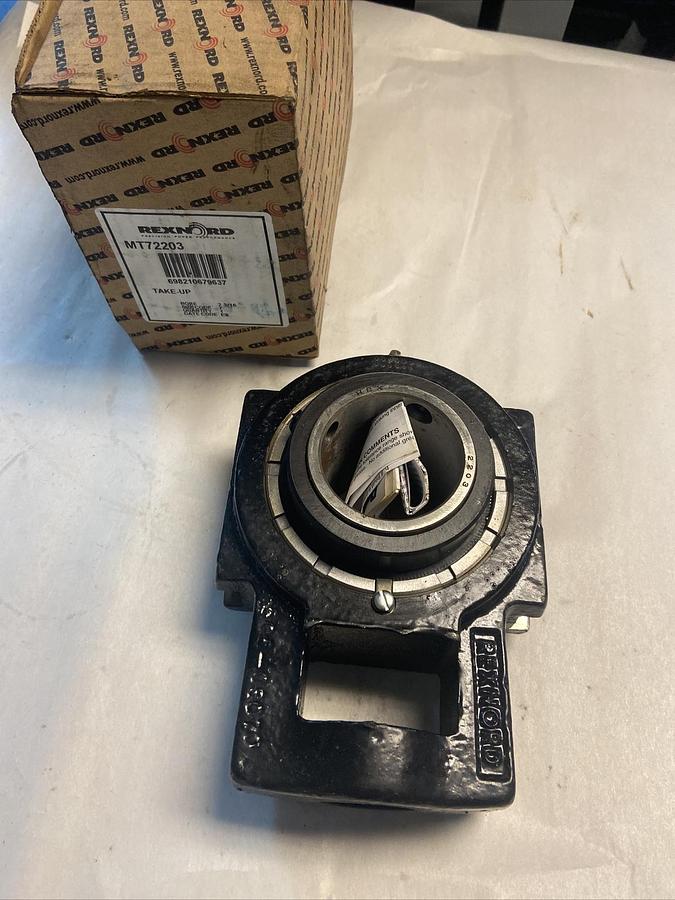 Used Rexnord,MT7-2203,Take up Bearing 2-3/16 INCH NOS