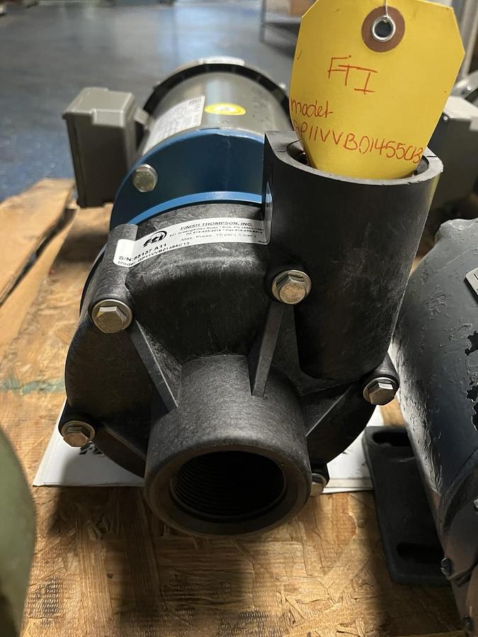 FINISH THOMPSON,GP11VVB01455C13,CENTRIFUGAL PUMP 1-1/2"X1-1/2"X5" 3HP 3PH 4-1/2"