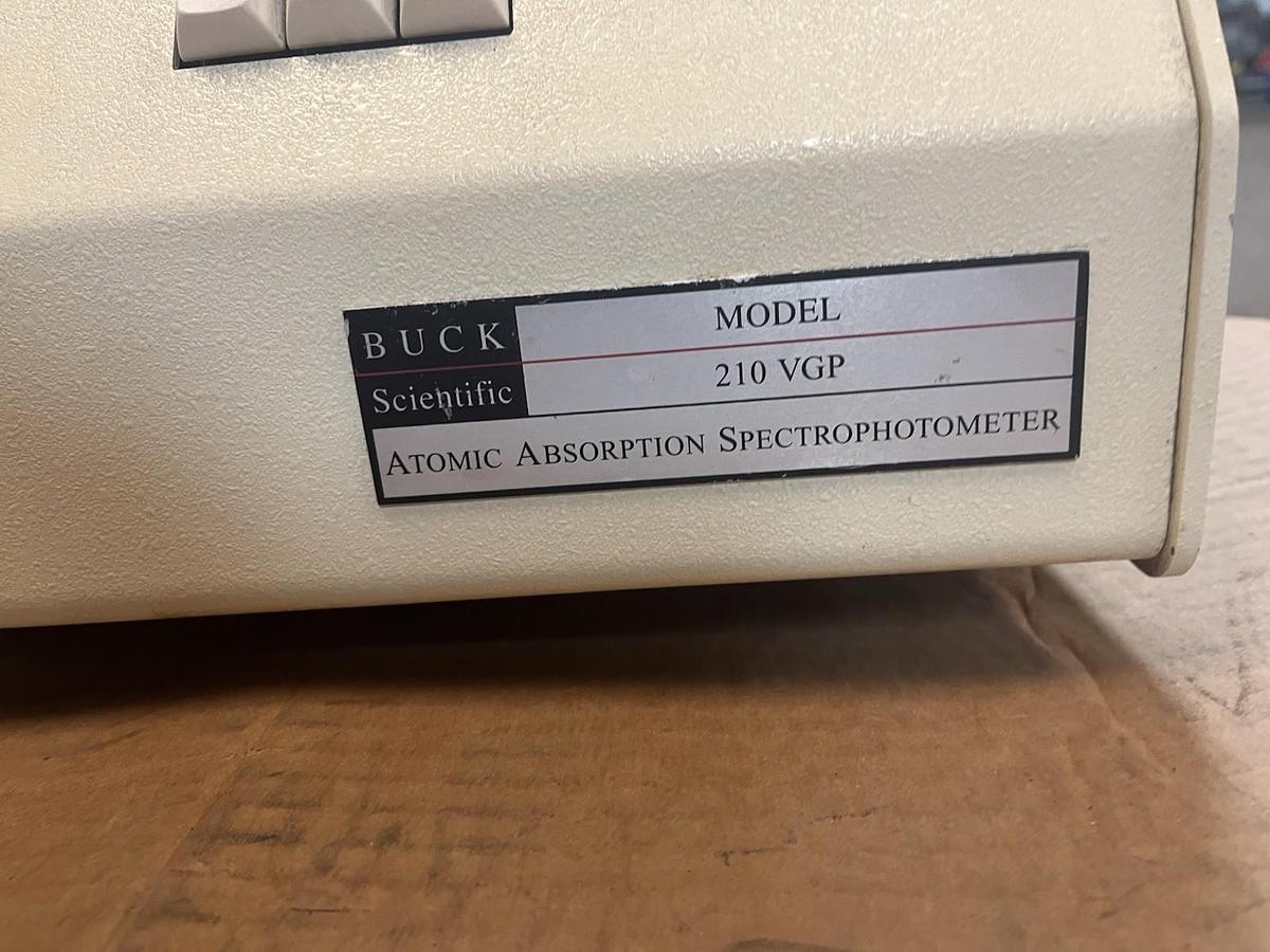 Used BUCK SCIENTIFIC,210-VGP,ATOMIC ABSORPTION SPECTROPHOTOMETER