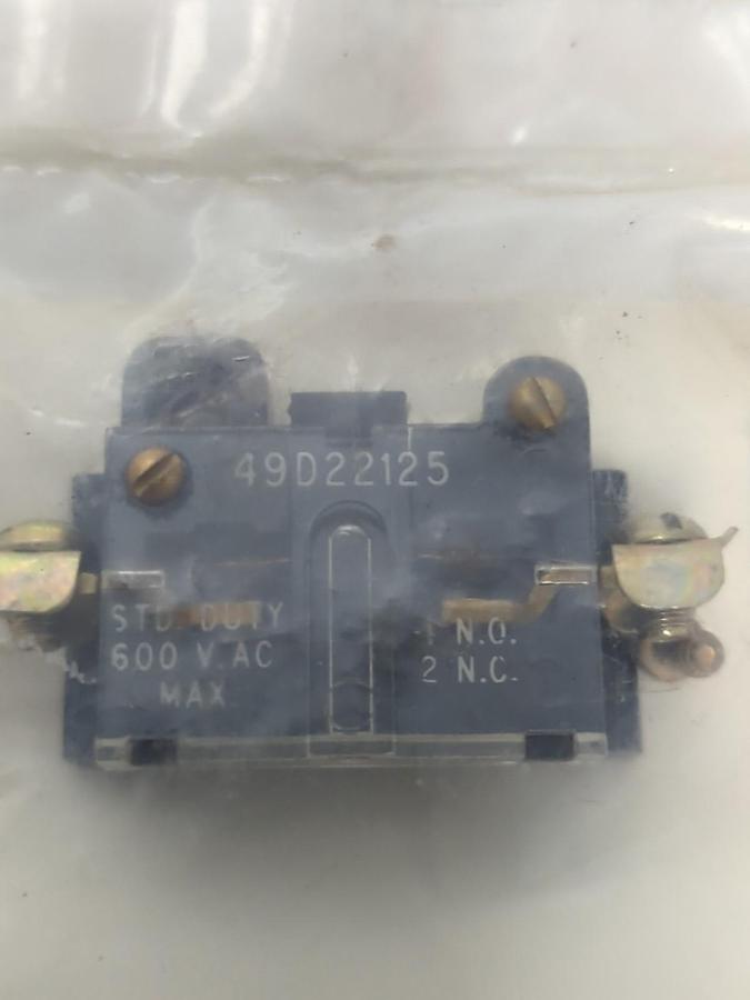 FURNAS,49D221251,INTERLOCK 600V AC NEW