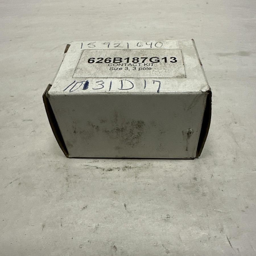 Used Cutler-Hammer,626B187G13,SIze 3 Contact Kit 3 Pole