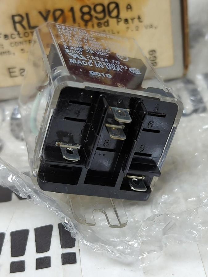 SERVICE FIRST DELTROL CONTROLS,165FS SPDT  RLY01890,RELAY NOS