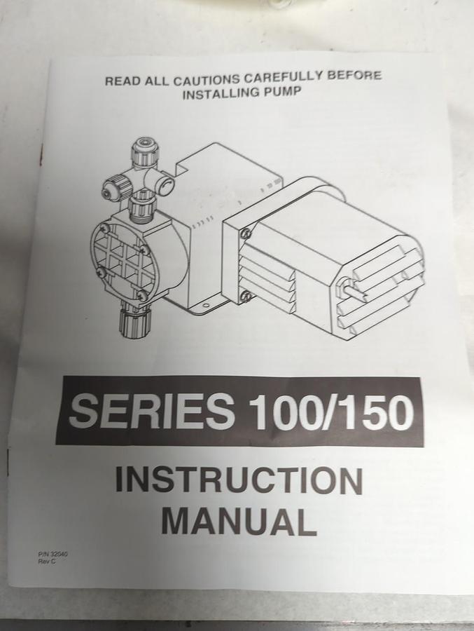 CHEM-TECH,X024-XA-AAAAG19,CHEMICAL METERING PUMP 115V 100PSI NOS