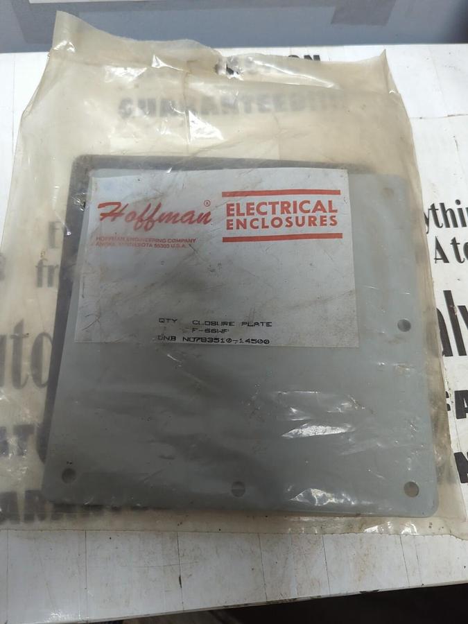 HOFFMAN,F-66WP,CLOSURE PLATE NOS