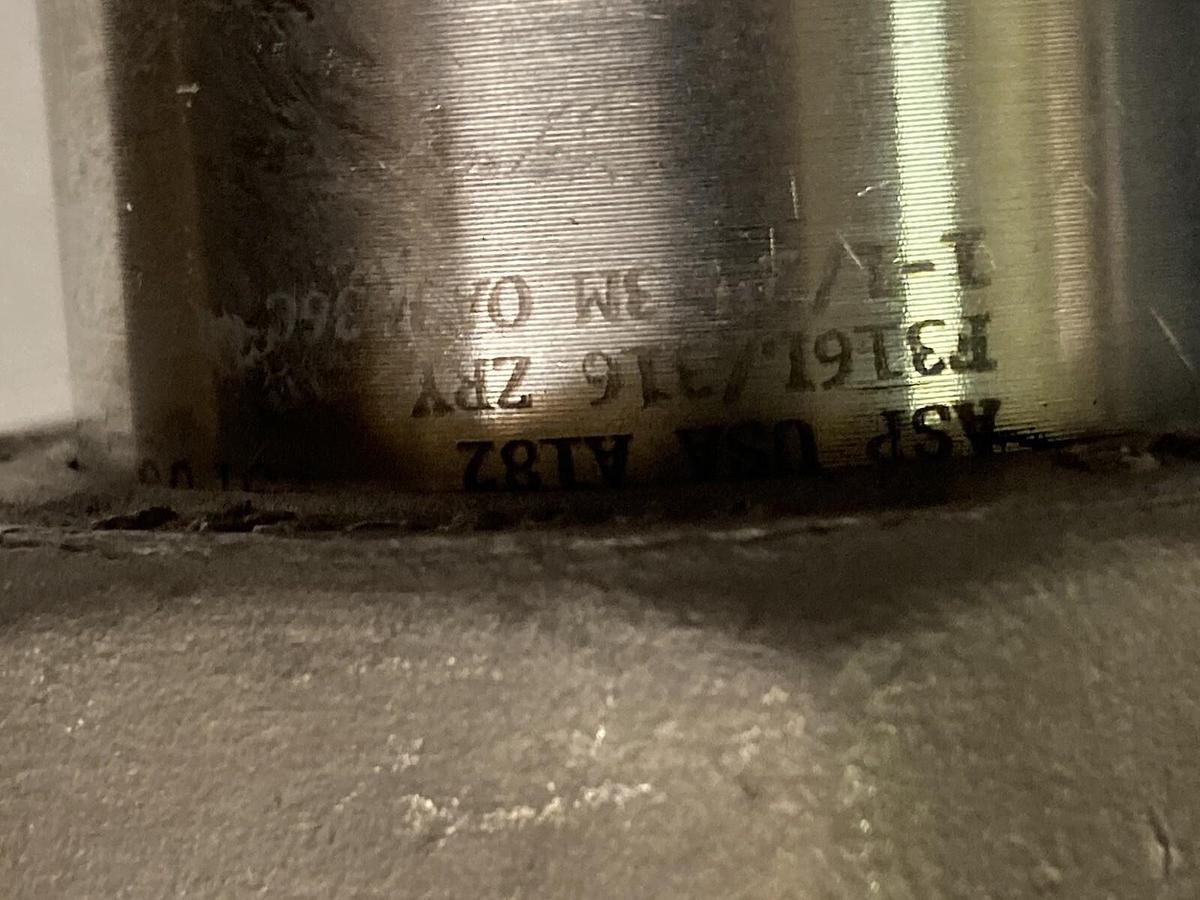 ASP USA,A182 F316L/316 E9U,1-1/2 INCH 3M SP83 Union Socket Weld Coupling