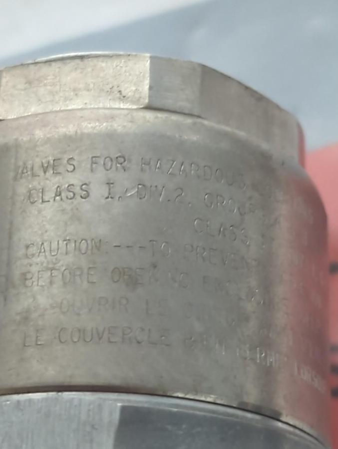 PETER PAUL,OE23Z0001JCCM,SOLENOID VALVE 150PSI 7.3W 120/60V NOS