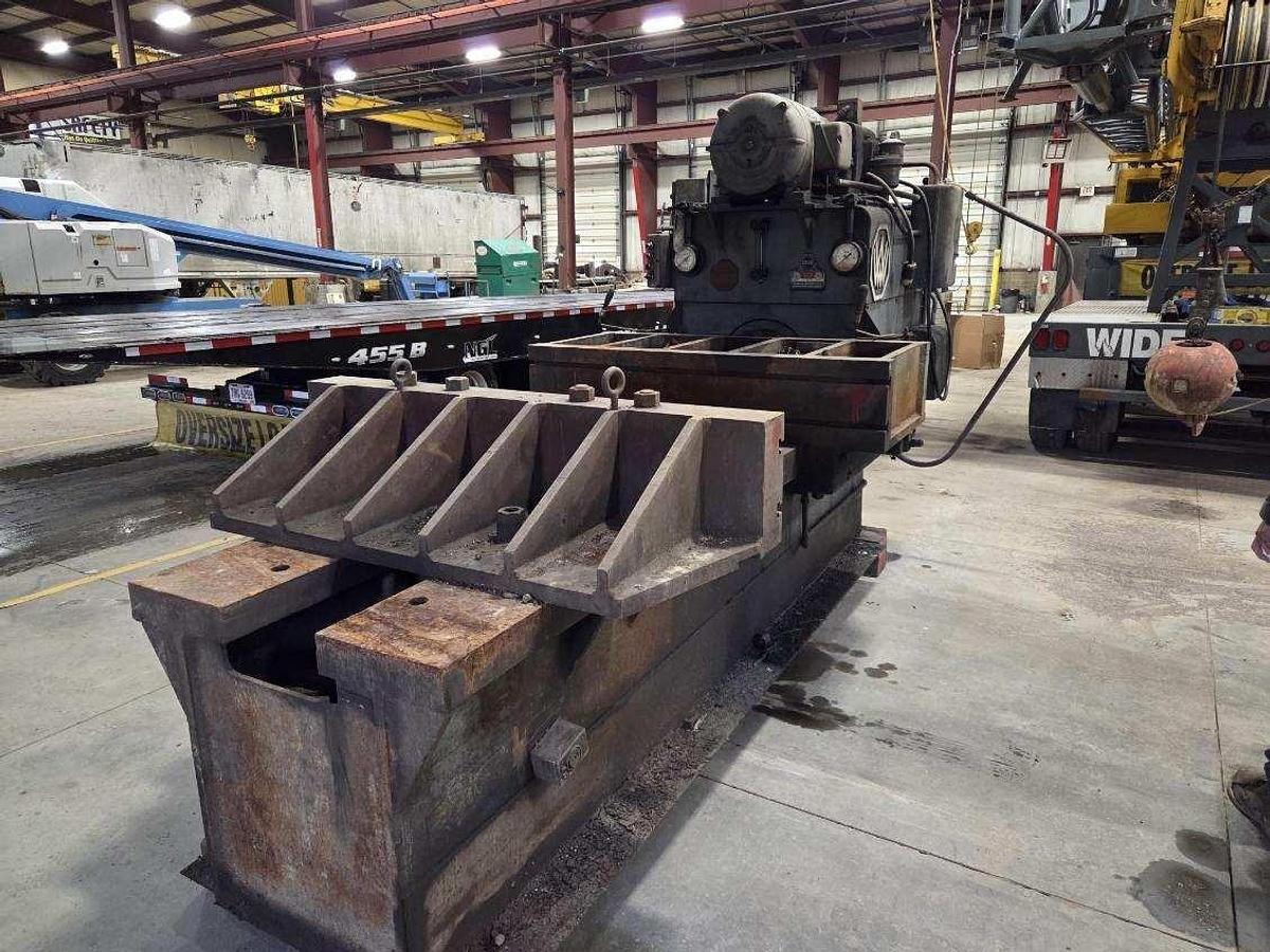 Used Williams & White 80 TON Hydraulic Bulldozer W/ 24" Ram Stroke