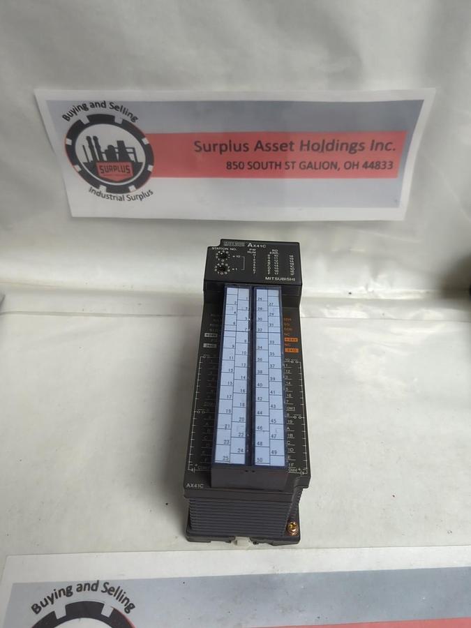 Used MITSUBISHI,AX40Y1C,MELSEC INPUT UNIT PRE-OWNED