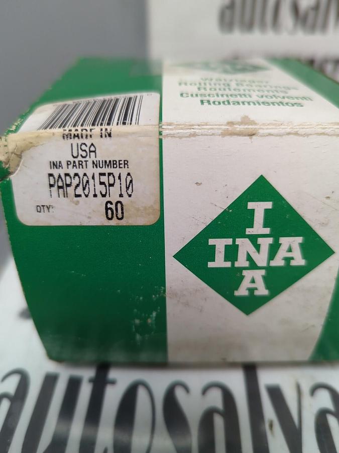 INA,PAP2015P10,BUSHING/BEARING 20X23X15MM BOX OF 60 NOS
