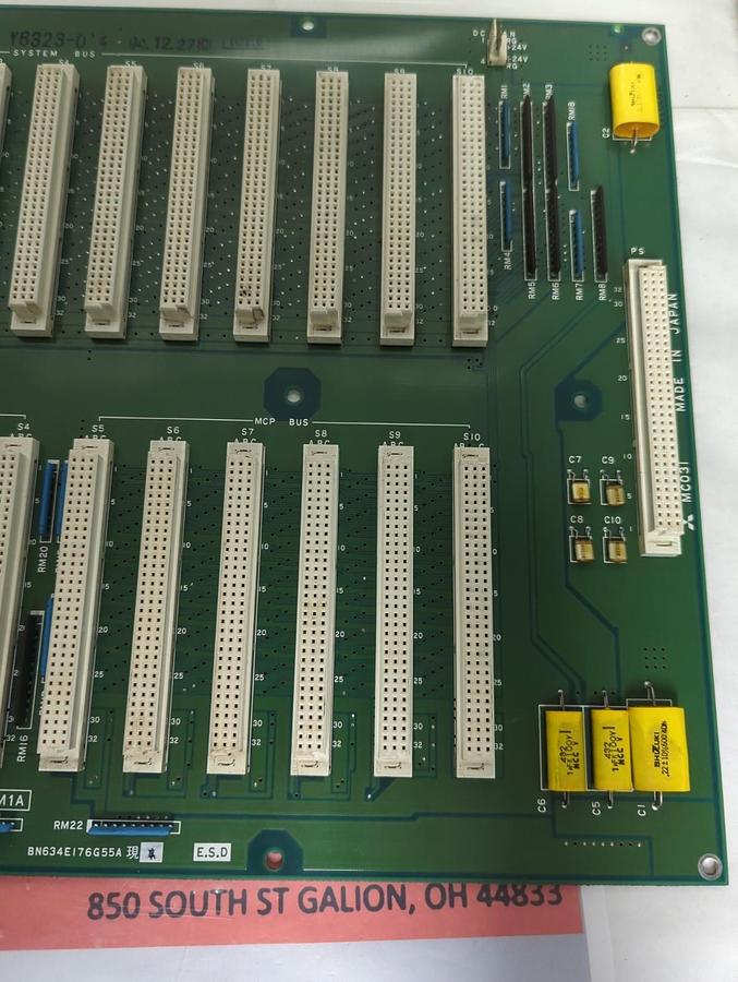 Used MITSUBISHI,BN634E176G55A,CIRCUIT BOARD MC031 PRE-OWNED