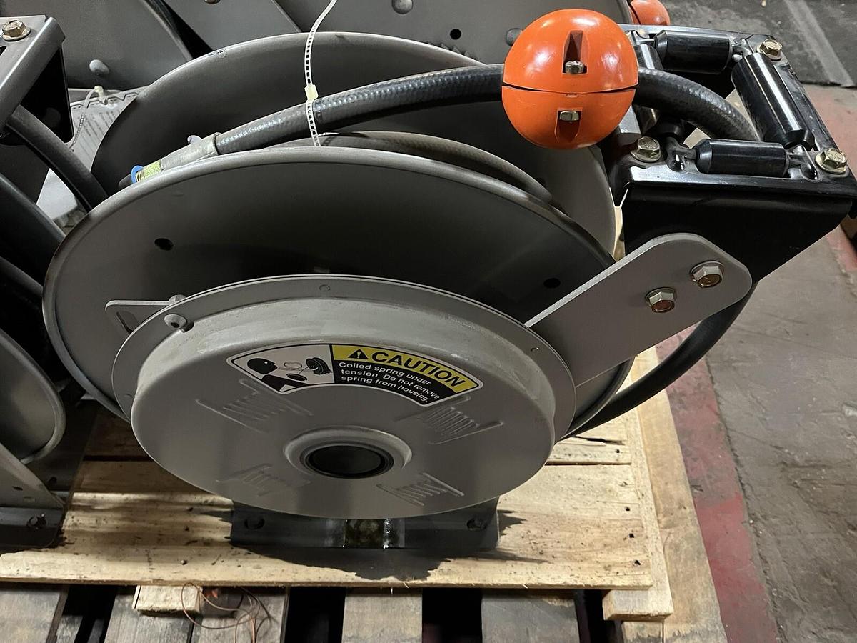 HANNAY REELS,M716-19-20J VR,HOSE REEL 1/2" 50FT 2000PSI HOSE LOT OF 4