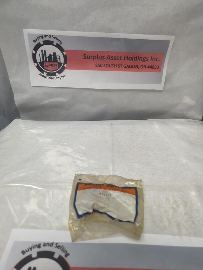 HONEYWELL/MICROSWITCH,PTUZ63,SELECTOR SWITCH ACCESSORY NOS