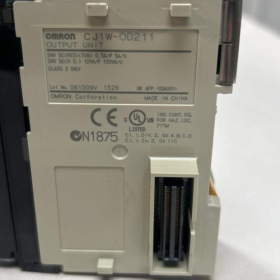 Used OMRON,CJ1W-0D211,OUTPUT MODULE