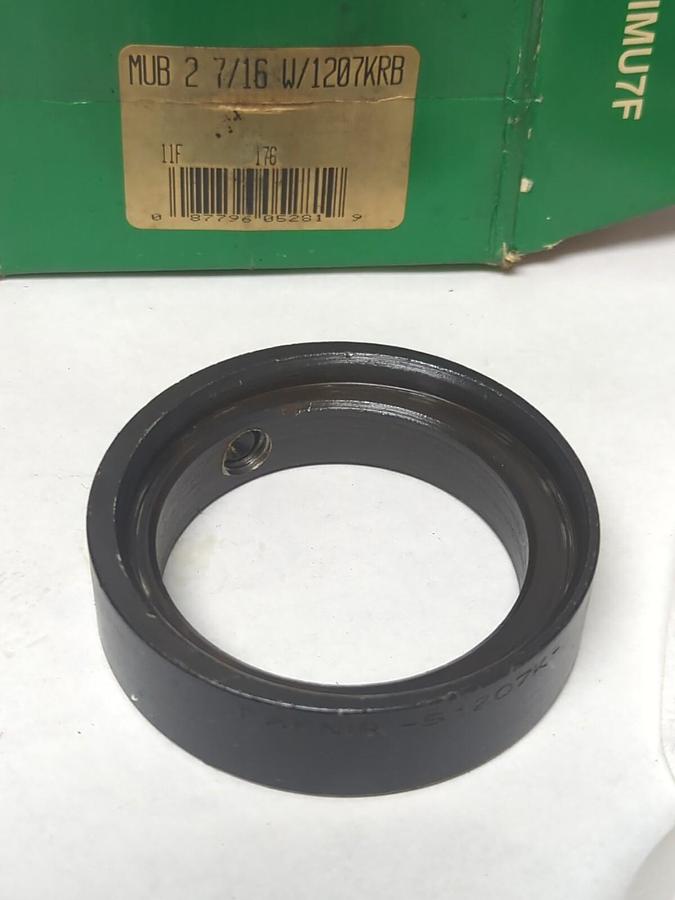 FAFNIR,MUB 2-7/16 W/1207KRB,BALL BEARING INSERT WITH LOCKING COLLAR NOS