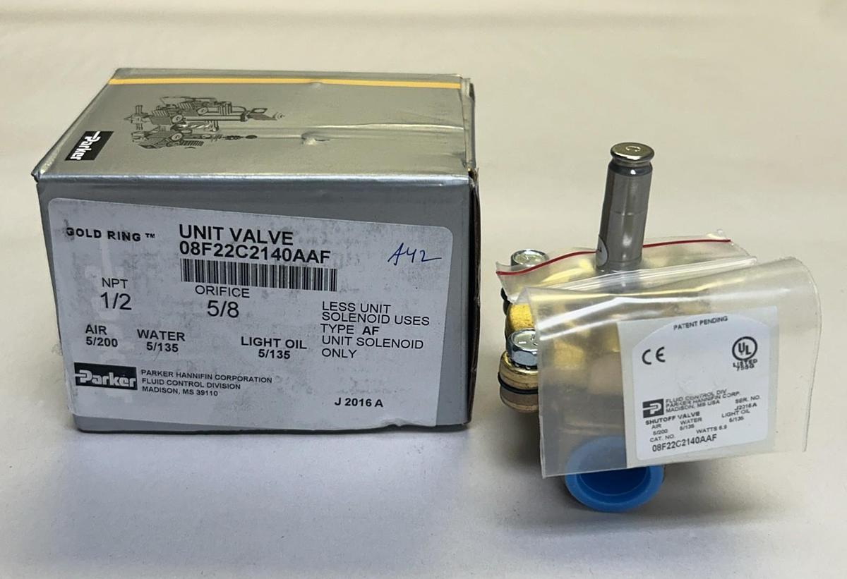 PARKER,08F22C2140AAF,UNIT VALVE NOS