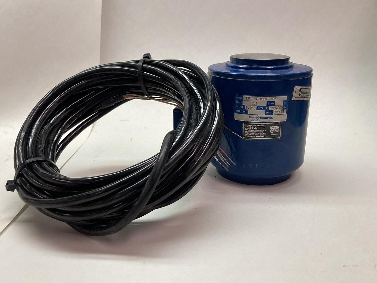 Revere Transducers,CP1-D1-100K-30P5,Load Cell 1.75 MV/V
