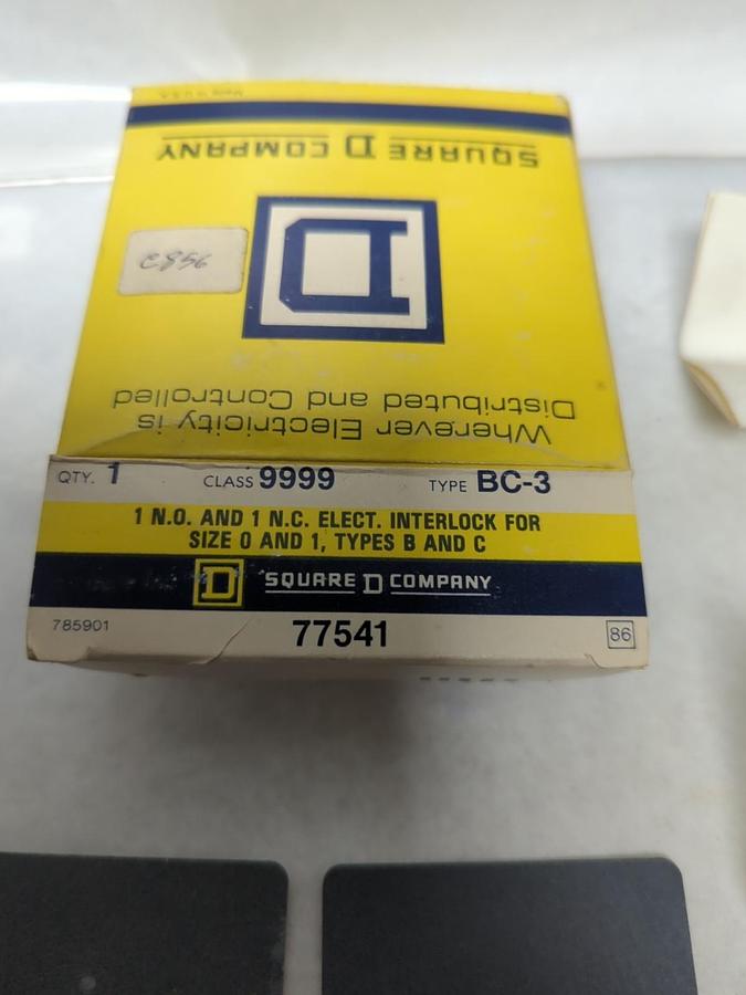 SQUARE D,9999 BC-3,ELECTRIC INTERLOCK KIT NOS