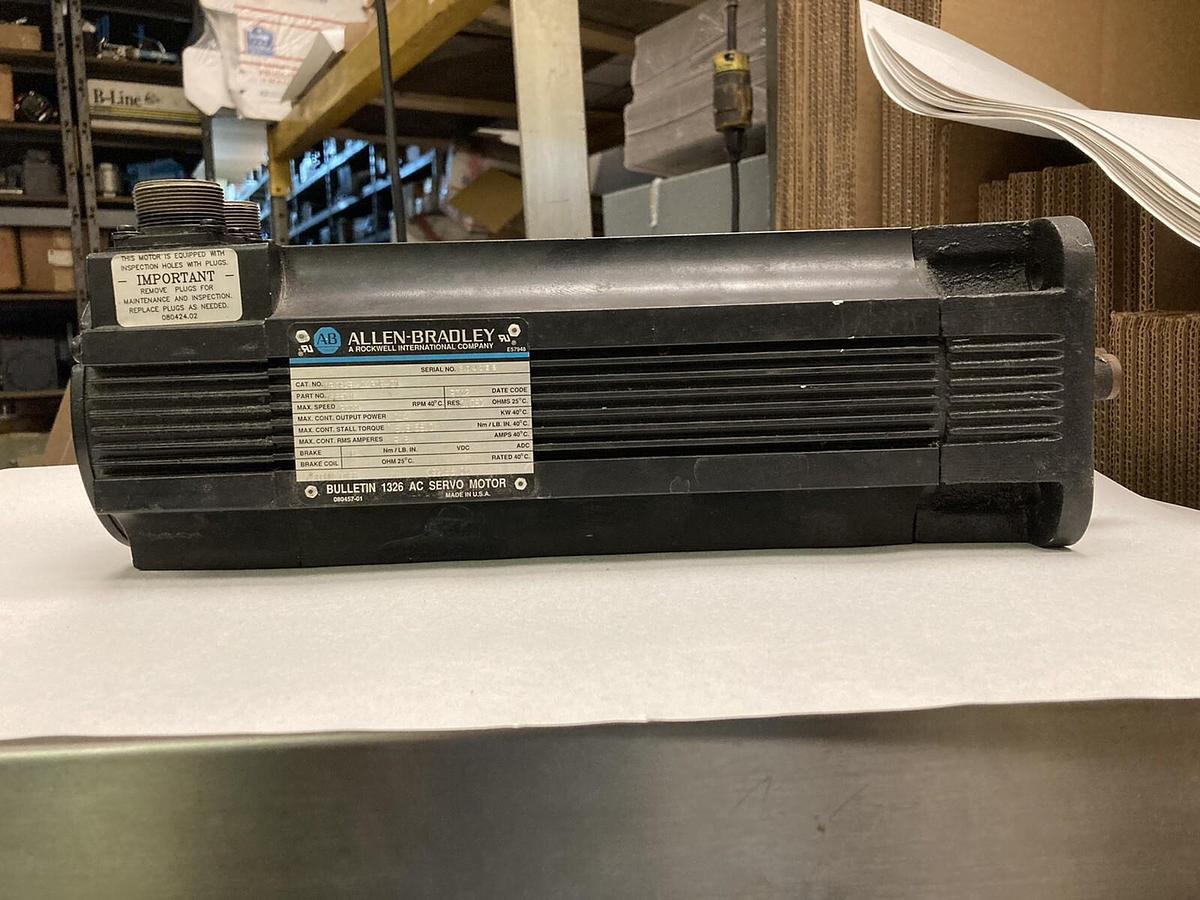 Used Allen-Bradley,1326AB-A430E-21,Servo Motor  3000RPM