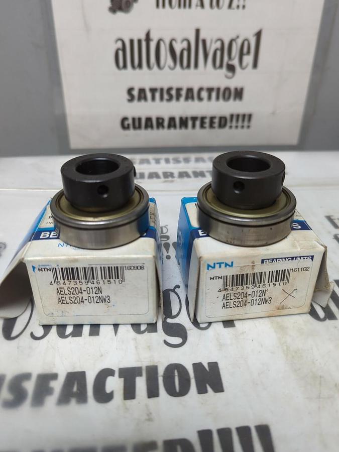NTN,AELS204-012NW3,BALL INSERT BEARING 20MM BORE LOT OF 2 NOS