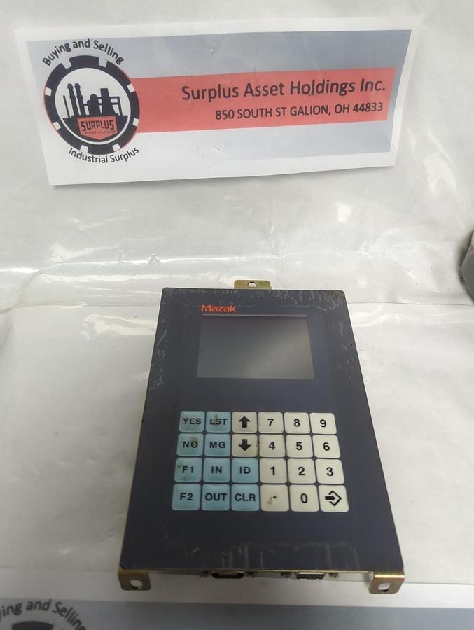 Used MAZAK,D65UB004862,CONTROL PANEL PRE-OWNED